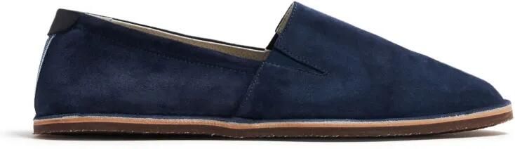 Brunello Cucinelli Kids Suède loafers Blauw