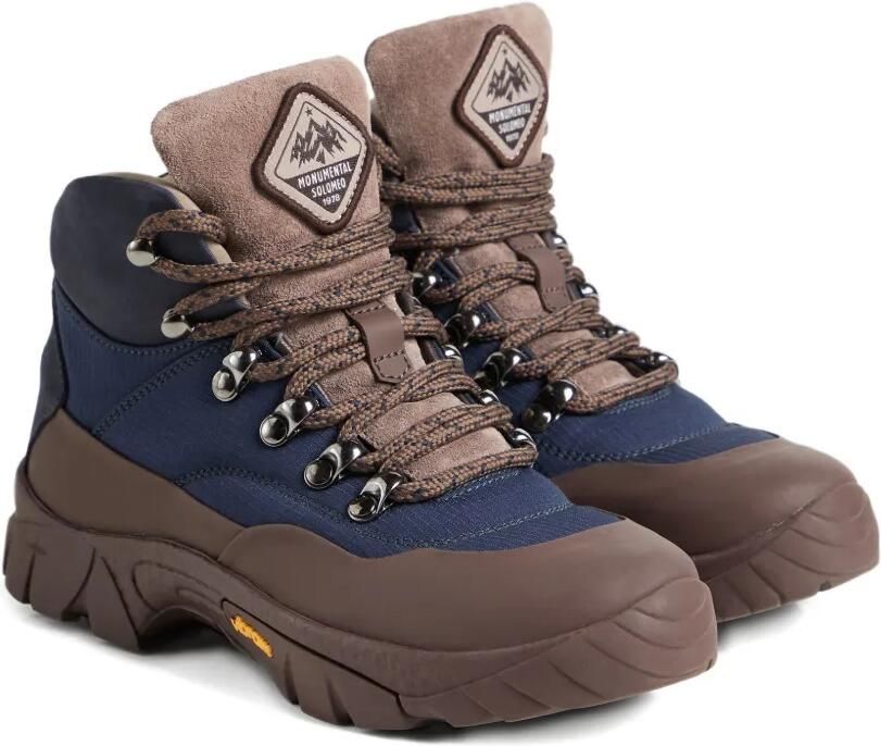 Brunello Cucinelli Kids Veterlaarzen met rubberen zool Bruin