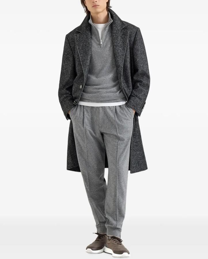 Brunello Cucinelli Gebreide sneakers Bruin - Foto 2