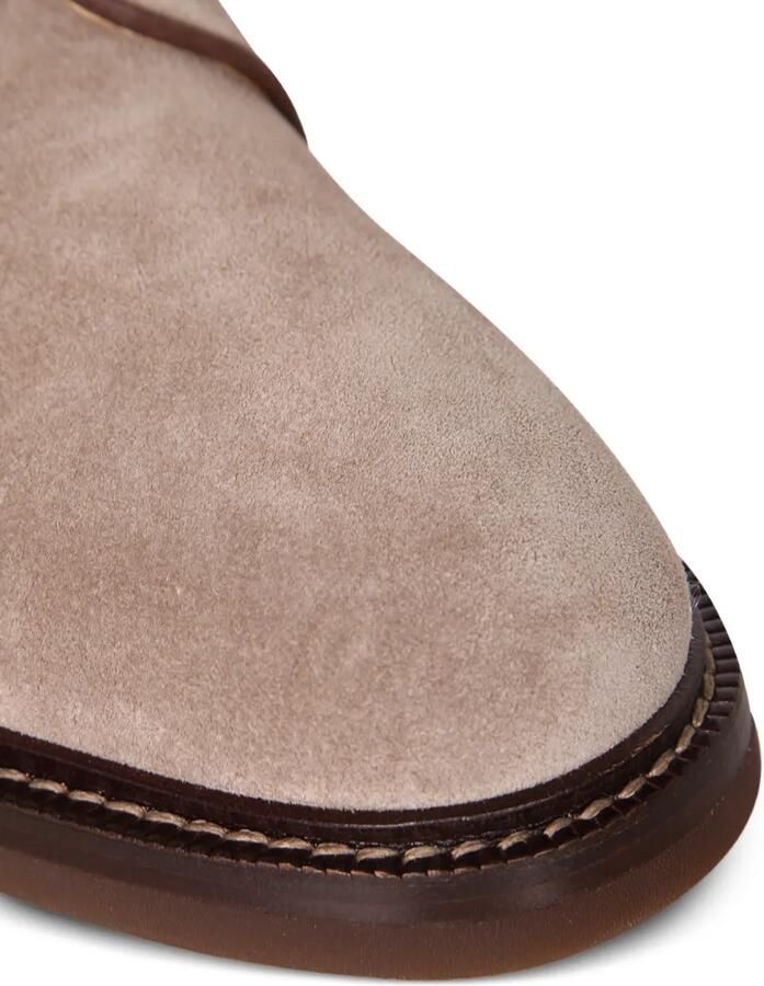Brunello Cucinelli Leren veterschoenen Beige - Foto 2