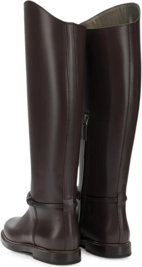 Brunello Cucinelli Leren laarzen Bruin - Foto 4