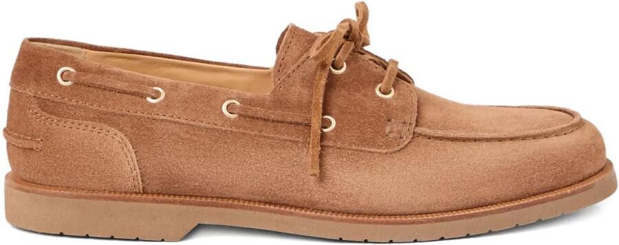 Brunello Cucinelli Leren loafers Bruin