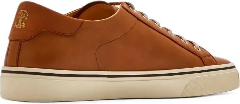 Brunello Cucinelli Leren sneakers Bruin - Foto 3