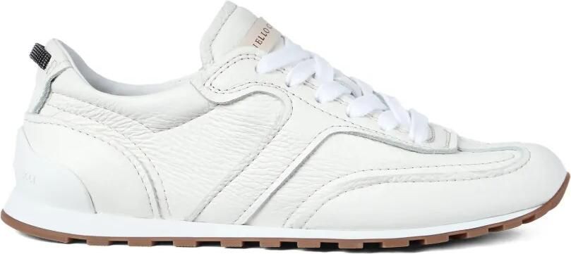 Brunello Cucinelli Leren sneakers Wit