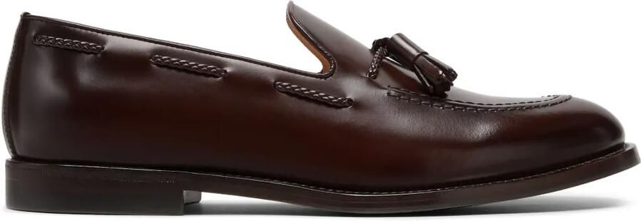 Brunello Cucinelli Loafers met kwastjes Bruin