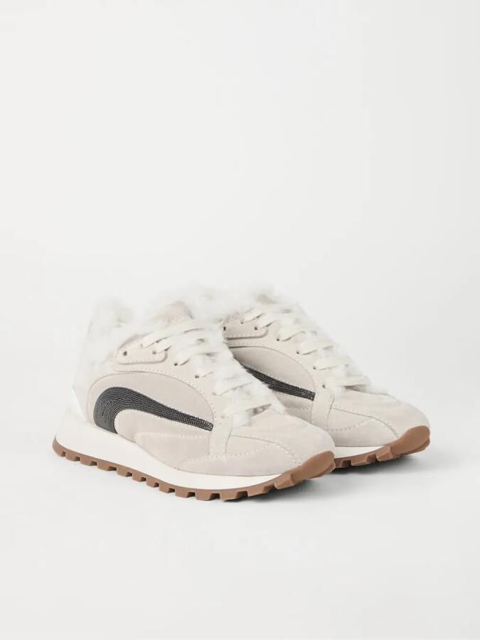 Brunello Cucinelli Low-top sneakers Grijs - Foto 4