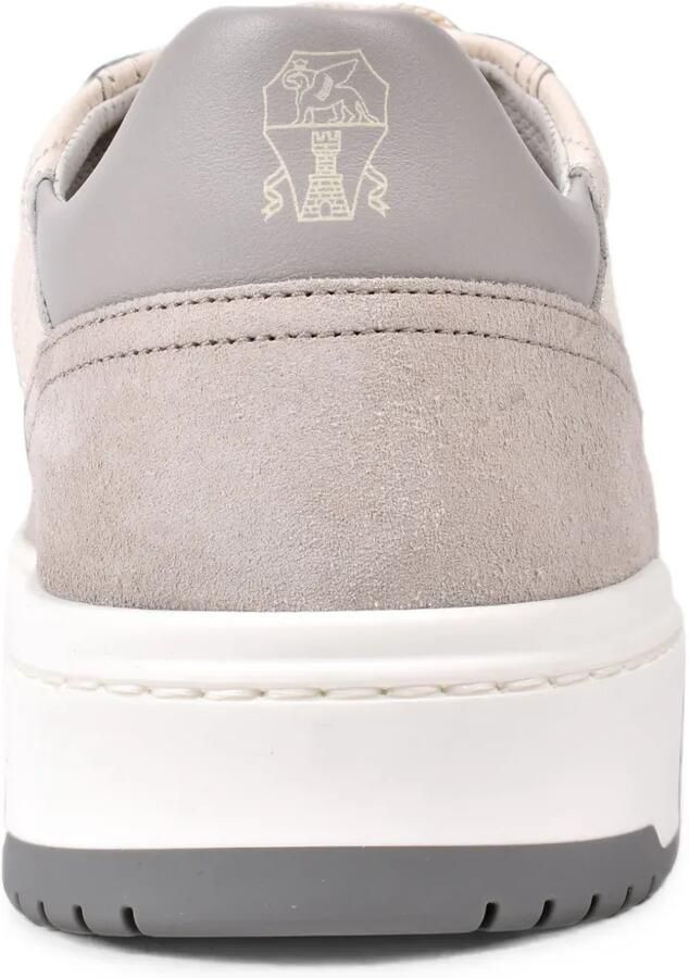 Brunello Cucinelli Low-top sneakers met geperforeerde vlakken Wit - Foto 2