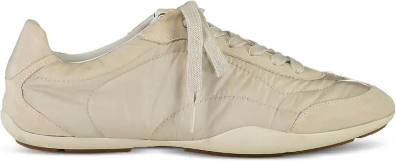 Brunello Cucinelli Monili sneakers met borduurwerk Beige