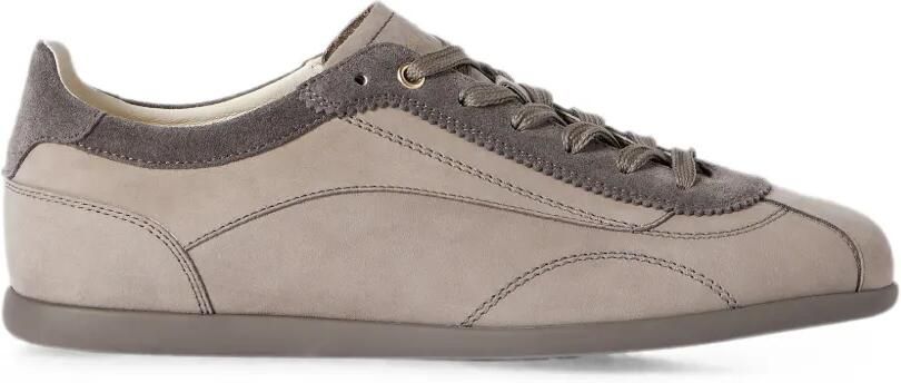 Brunello Cucinelli Nubuck en suède sneakers Grijs