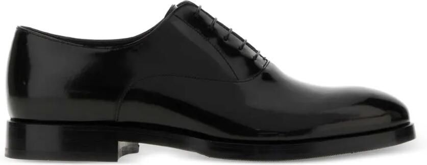 Brunello Cucinelli Oxford veterschoenen Zwart