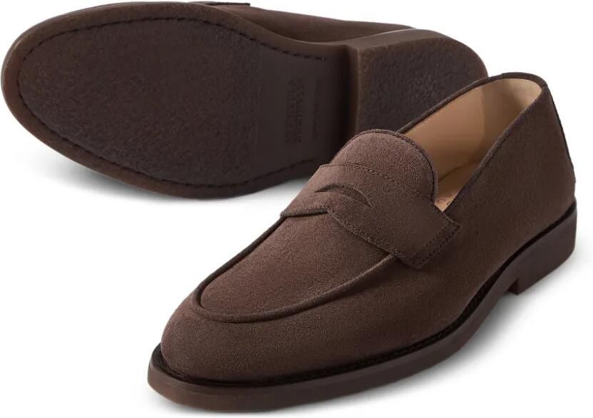 Brunello Cucinelli Penny loafers Bruin - Foto 3
