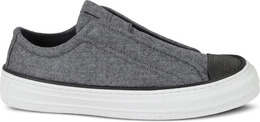 Brunello Cucinelli Slip-on sneakers Grijs