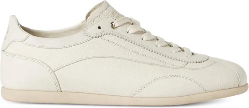 Brunello Cucinelli Sneakers met logo Beige