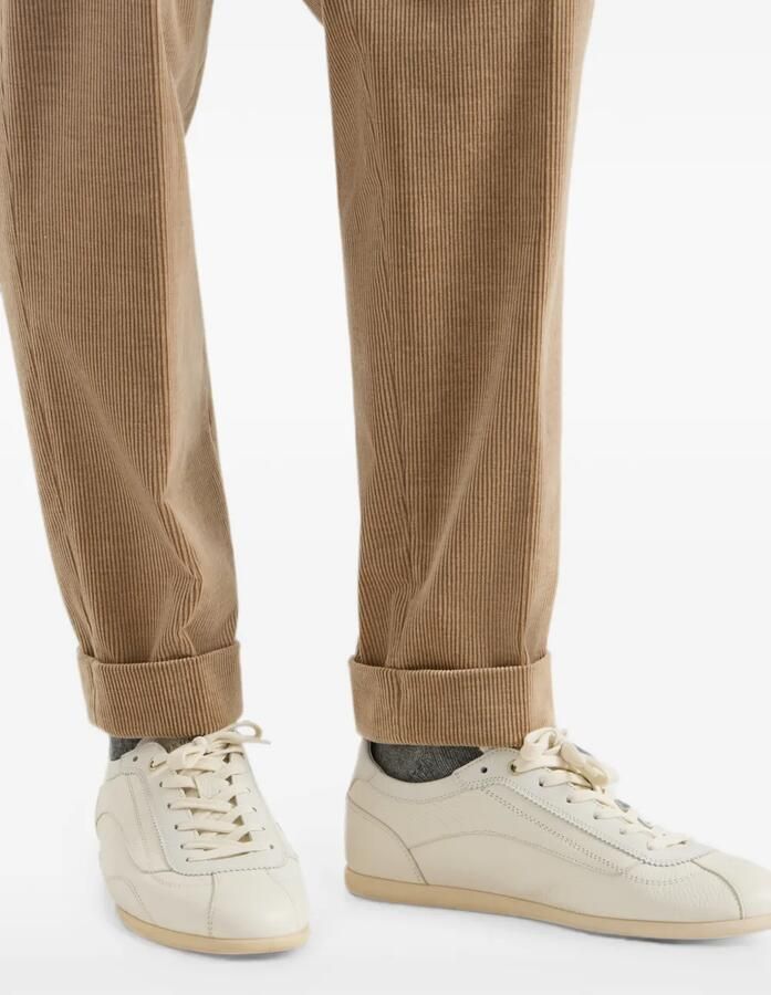 Brunello Cucinelli Sneakers met logo Beige - Foto 3