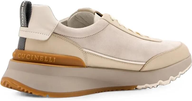 Brunello Cucinelli Sneakers met logo-reliëf Beige - Foto 4