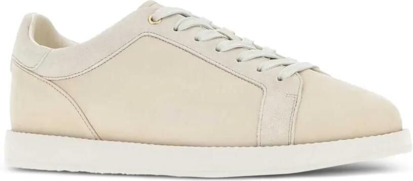 Brunello Cucinelli Sneakers met suède vlakken Beige
