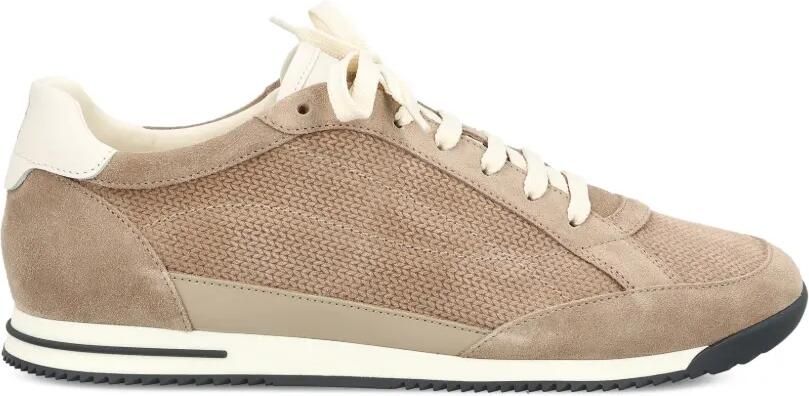 Brunello Cucinelli Sneakers met vlakken Beige