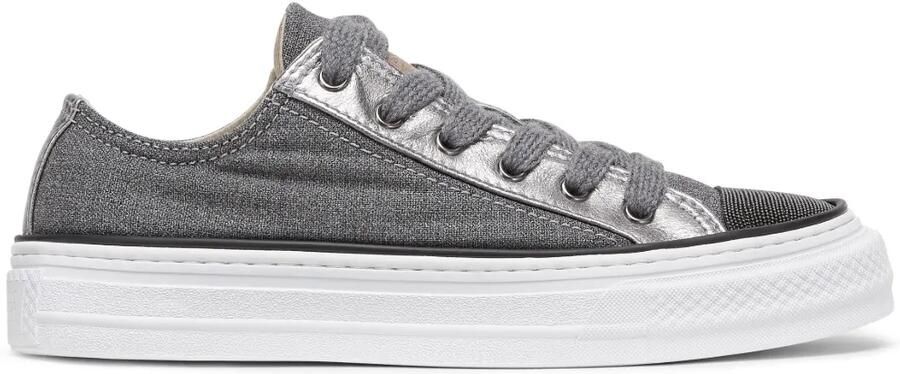 Brunello Cucinelli Sneakers met vlakken Grijs