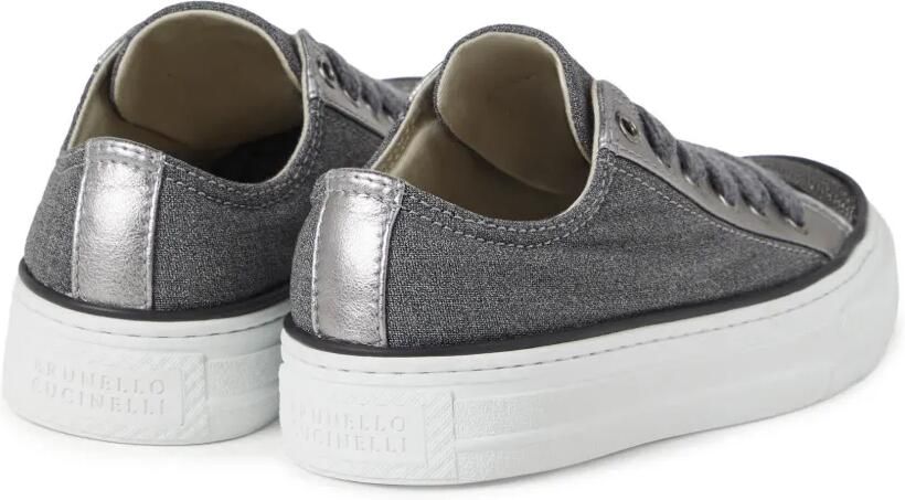Brunello Cucinelli Sneakers met vlakken Grijs - Foto 5