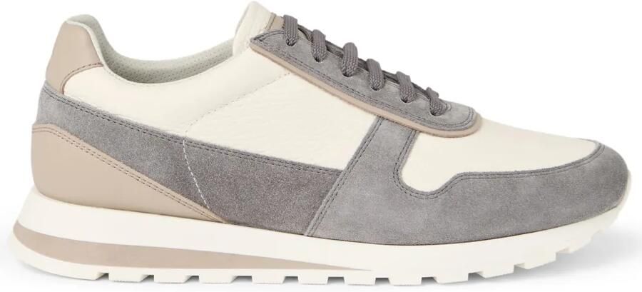 Brunello Cucinelli Sneakers met vlakken Grijs