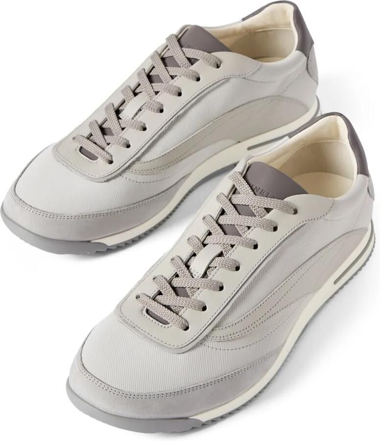 Brunello Cucinelli Sneakers met vlakken Grijs - Foto 2
