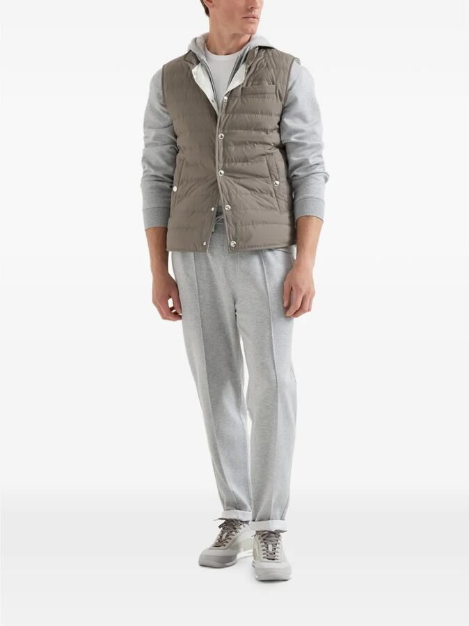 Brunello Cucinelli Sneakers met vlakken Grijs - Foto 3