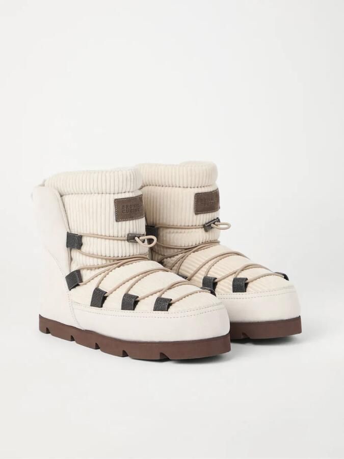 Brunello Cucinelli Snowboots met Monili-detail Wit - Foto 4