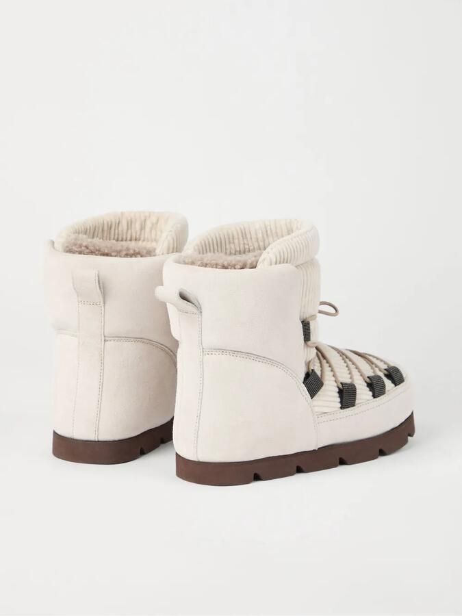 Brunello Cucinelli Snowboots met Monili-detail Wit - Foto 5