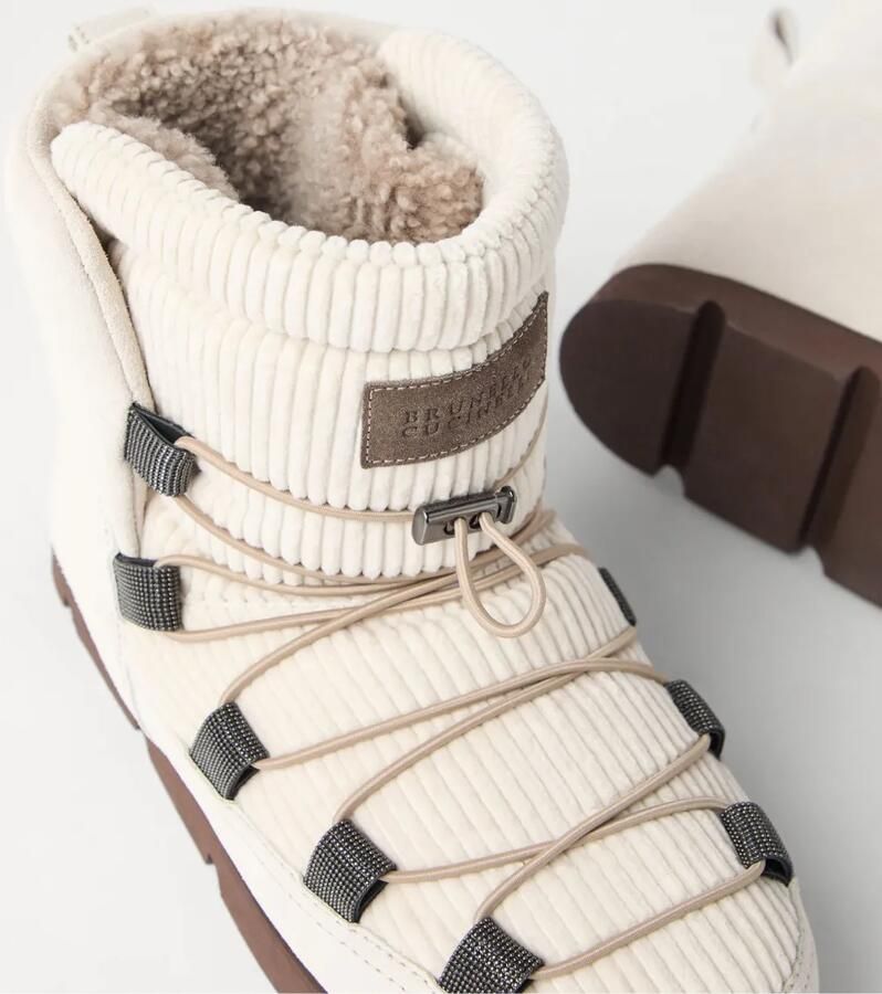Brunello Cucinelli Snowboots met Monili-detail Wit - Foto 2