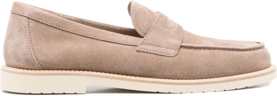 Brunello Cucinelli Suède loafers Beige