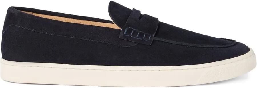 Brunello Cucinelli Suède loafers Blauw