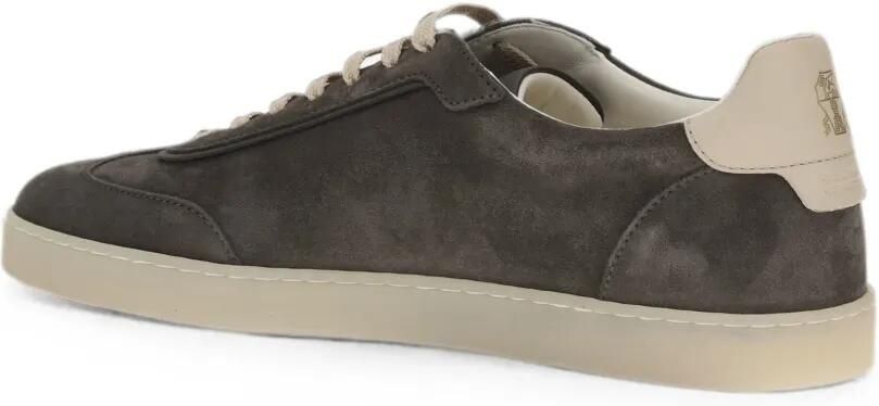 Brunello Cucinelli Suède low-top sneakers Grijs - Foto 3