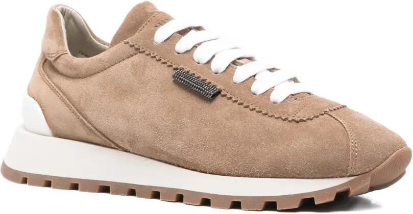 Brunello Cucinelli Suède sneakers Beige - Foto 3