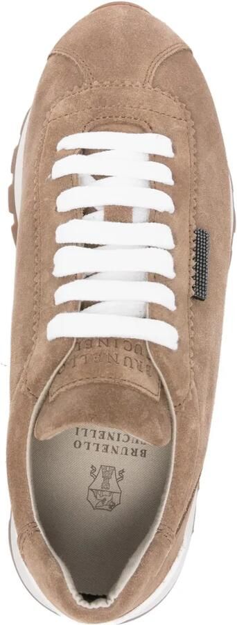 Brunello Cucinelli Suède sneakers Beige - Foto 4