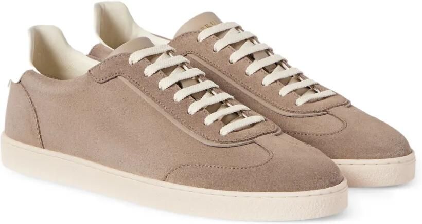 Brunello Cucinelli suede sneakers Beige - Foto 4