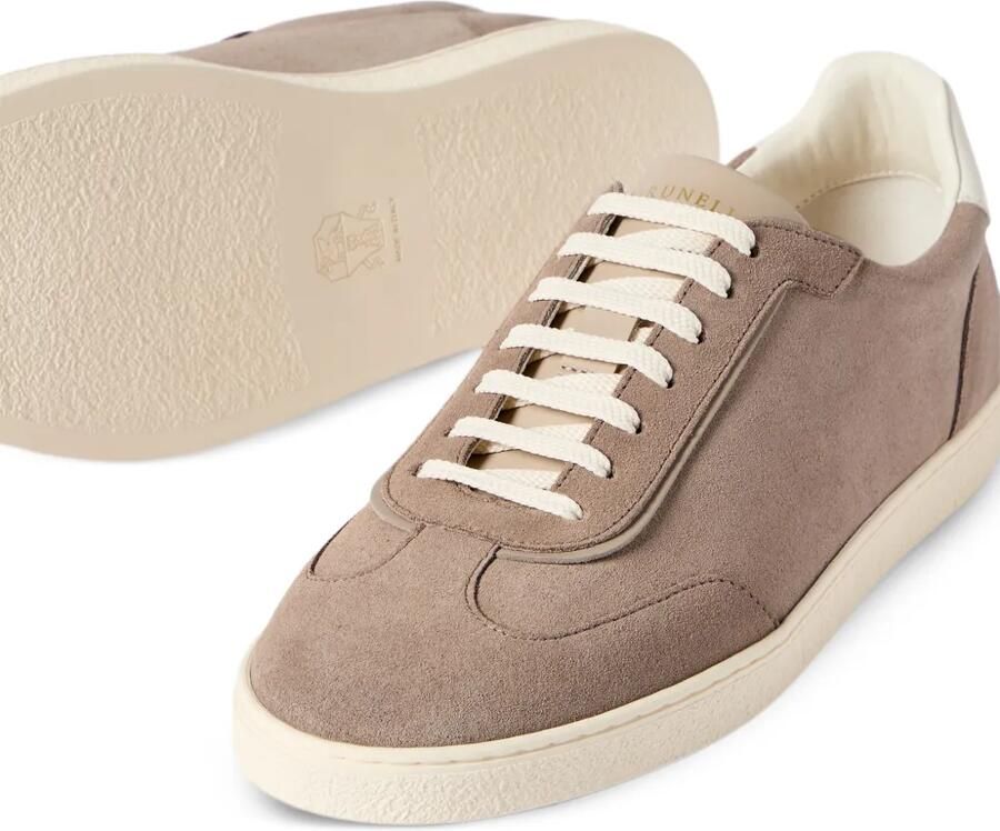 Brunello Cucinelli suede sneakers Beige - Foto 2