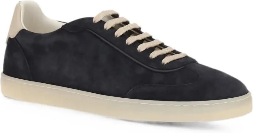 Brunello Cucinelli Suède sneakers Blauw - Foto 2