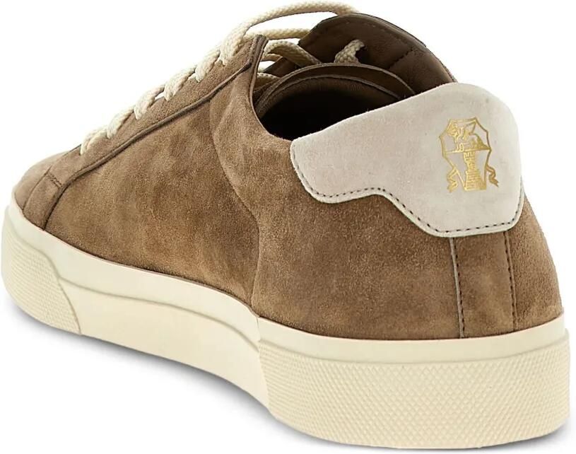 Brunello Cucinelli Suède sneakers Bruin - Foto 3