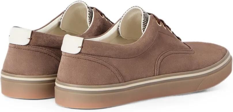 Brunello Cucinelli Suède sneakers Bruin - Foto 5