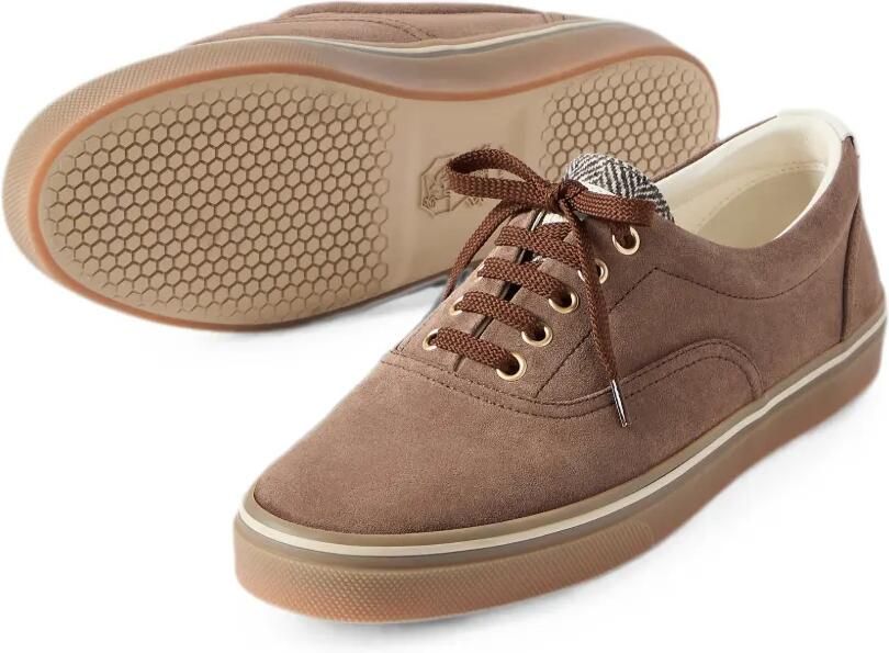 Brunello Cucinelli Suède sneakers Bruin - Foto 3