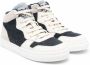 Brunello Cucinelli Kids Sneakers met colourblocking Beige - Thumbnail 1