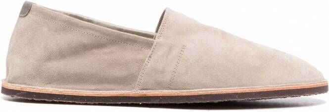 Brunello Cucinelli Loafers met ronde neus Beige