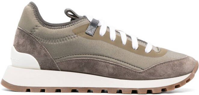 Brunello Cucinelli Low-top sneakers Groen
