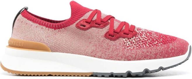 Brunello Cucinelli Low-top sneakers Rood