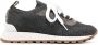 Brunello Cucinelli Low-top soksneakers Grijs - Thumbnail 1