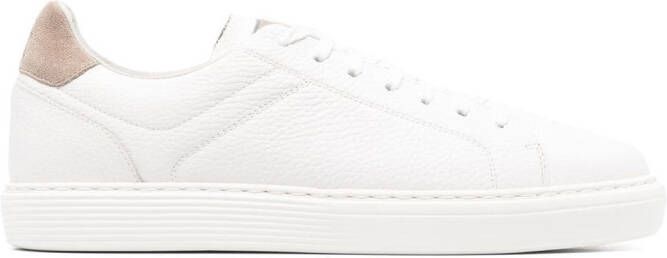 Brunello Cucinelli Sneakers met vlakken Wit