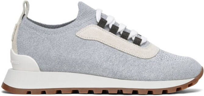 Brunello Cucinelli Soksneakers Grijs