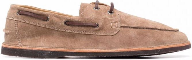 Brunello Cucinelli Suède loafers Beige