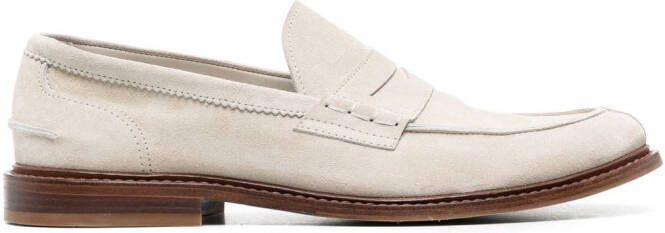Brunello Cucinelli Suède loafers Beige