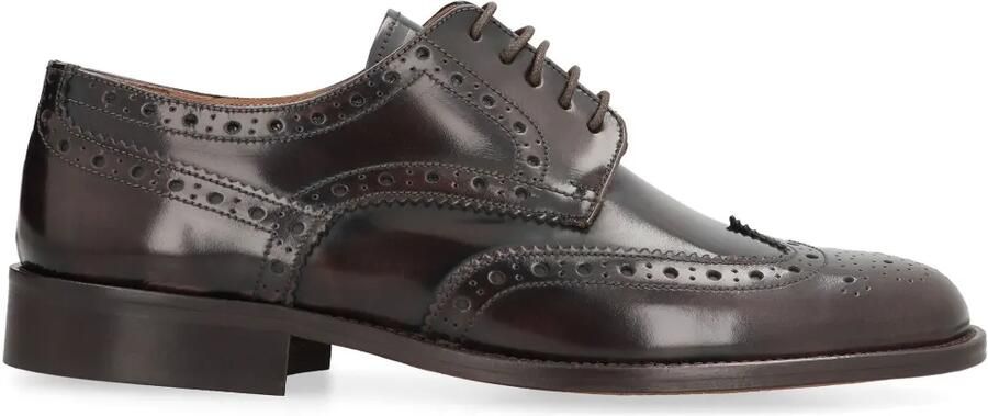Bruno Magli Brogues met veters Bruin